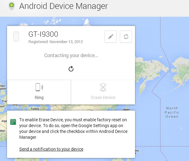localizar celular android roubado google